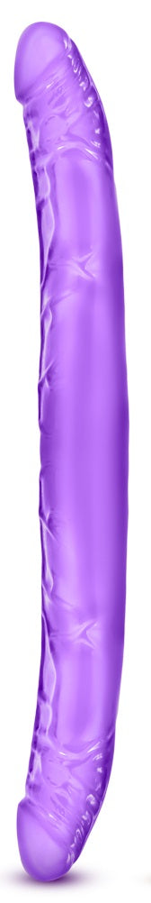 B Yours 16 Inch Double Dildo - Purple - Not Very Vanilla