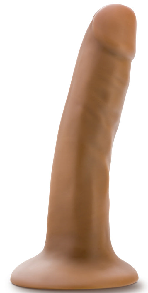 Dr. Skin Silicone - Dr. Lucas - 5 Inch Dong With Suction Cup - Mocha - Not Very Vanilla