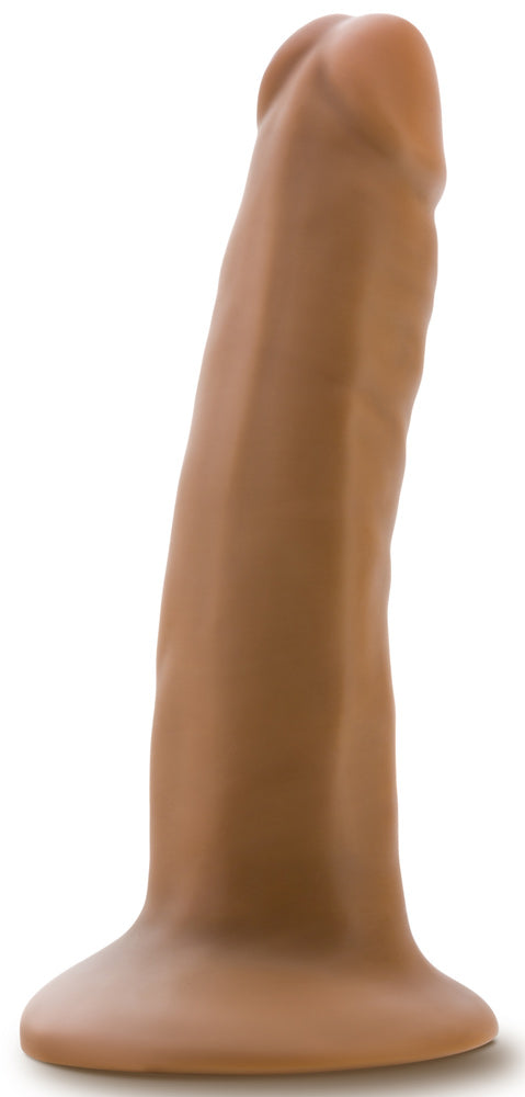 Dr. Skin Silicone - Dr. Lucas - 5 Inch Dong With Suction Cup - Mocha - Not Very Vanilla