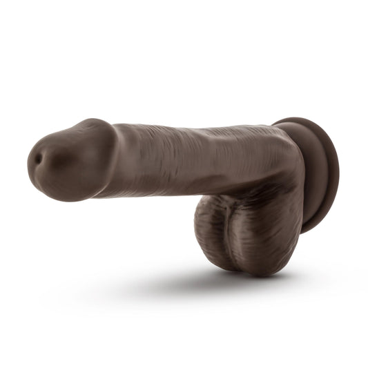 Dr. Skin Silicone - Dr. Daniel - 6 Inch Dildo With Suction Cup - Chocolate - Not Very Vanilla