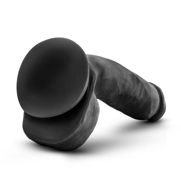 Au Natural - Bold - Pound - 8.5 Inch Dildo - Black - Not Very Vanilla