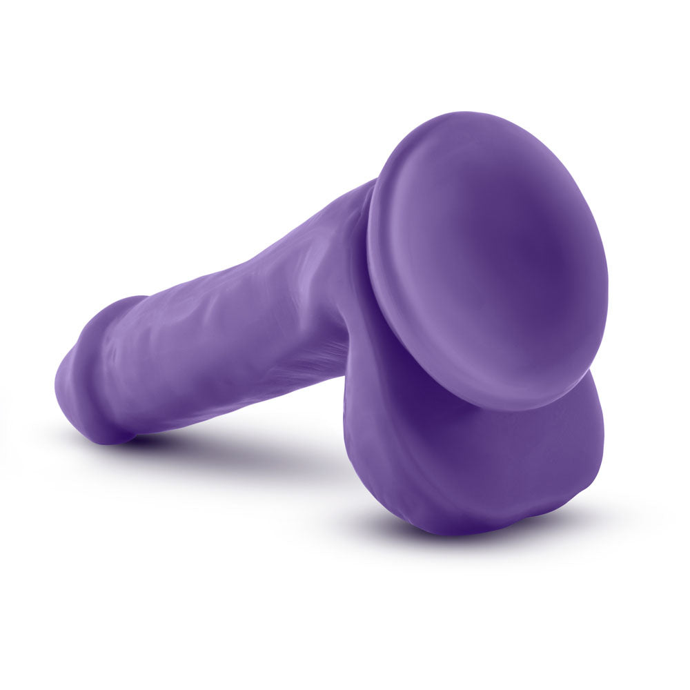 Au Natural - Bold - Delight - 6 Inch Dildo - Purple – Not Very Vanilla