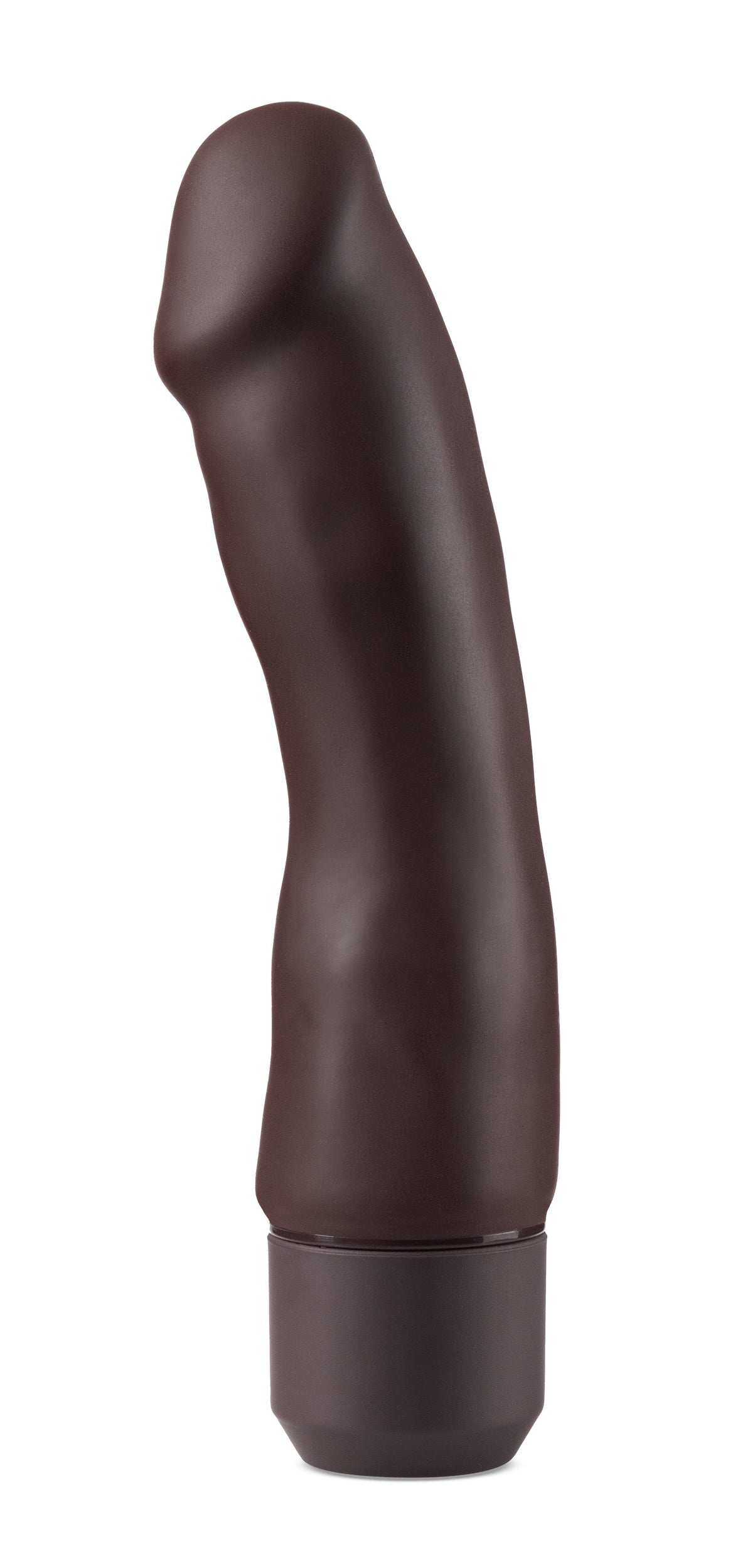 Dr. Skin Silicone – Dr. Steve - 7 Inch Vibrating Dildo - Brown - Not Very Vanilla