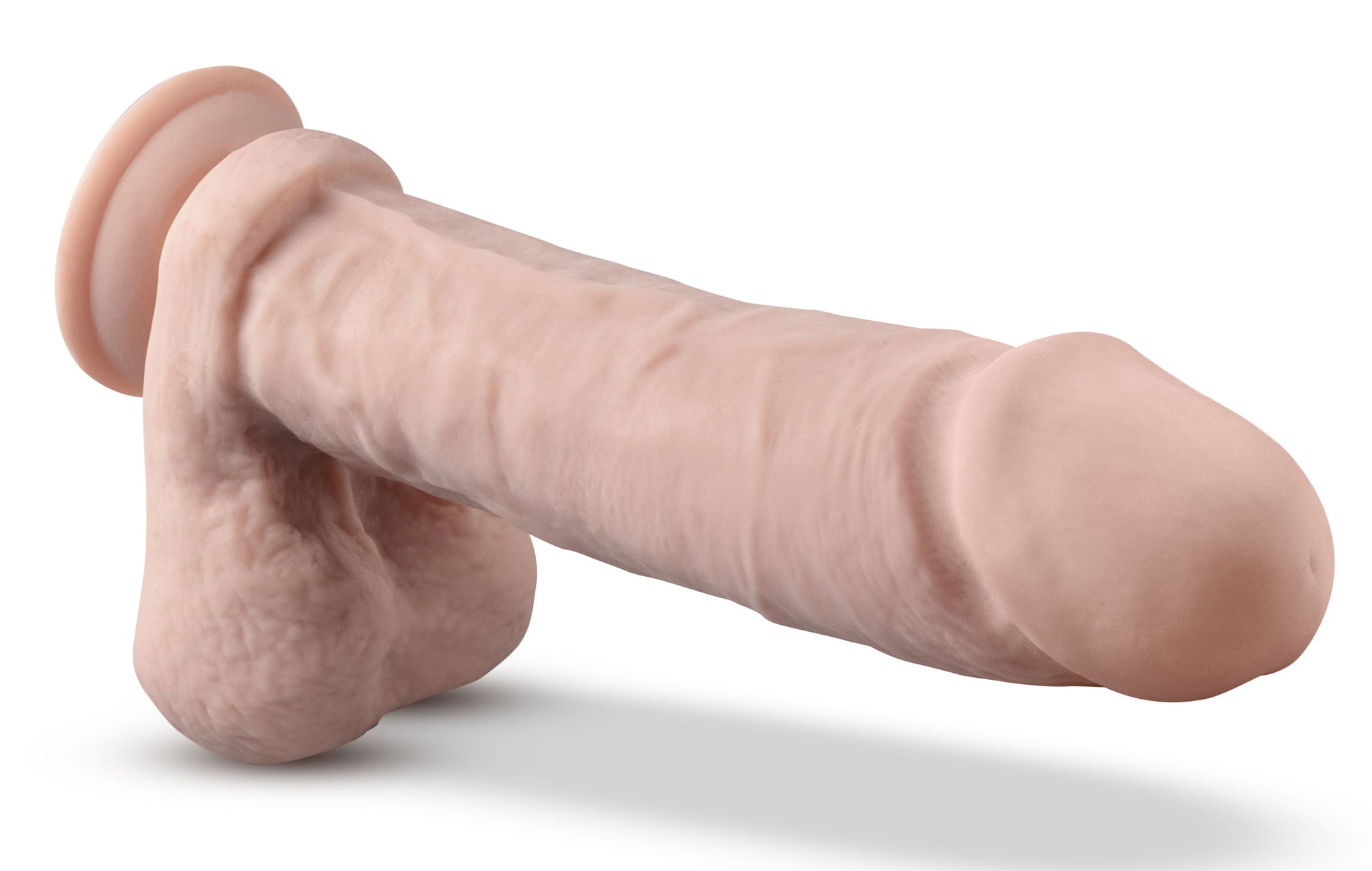 Dr. Skin Silicone - Dr. Beckham - 7 Inch Thumping Dildo With Remote Control - Vanilla - Not Very Vanilla