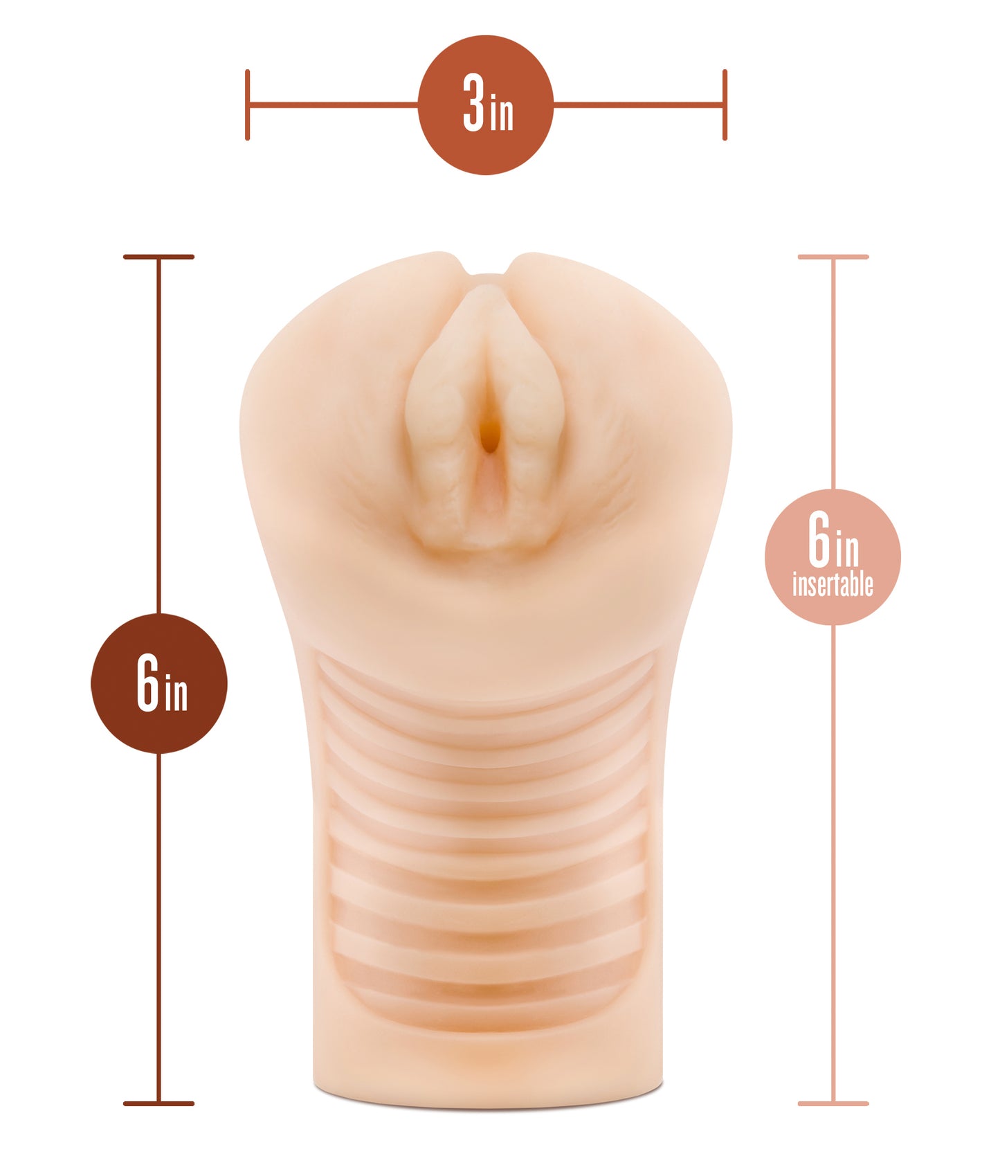 M Elite - Soft and Wet - Annabella - Beige - Not Very Vanilla