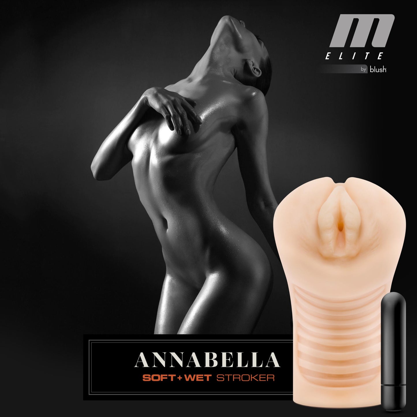 M Elite - Soft and Wet - Annabella - Beige - Not Very Vanilla