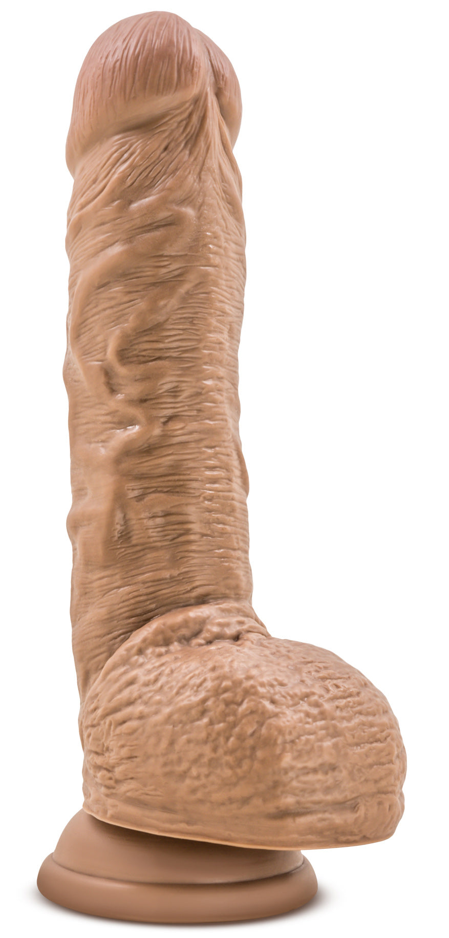 Au Naturel - Big Billy - 9 Inch Dildo - Mocha - Not Very Vanilla