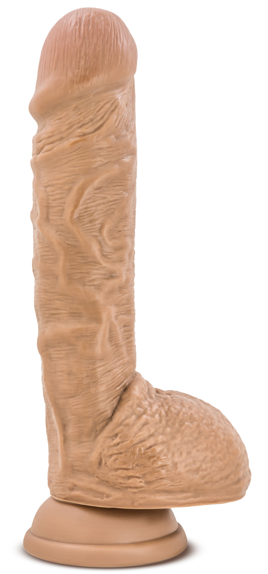 Au Naturel - Big Billy - 9 Inch Dildo - Mocha - Not Very Vanilla