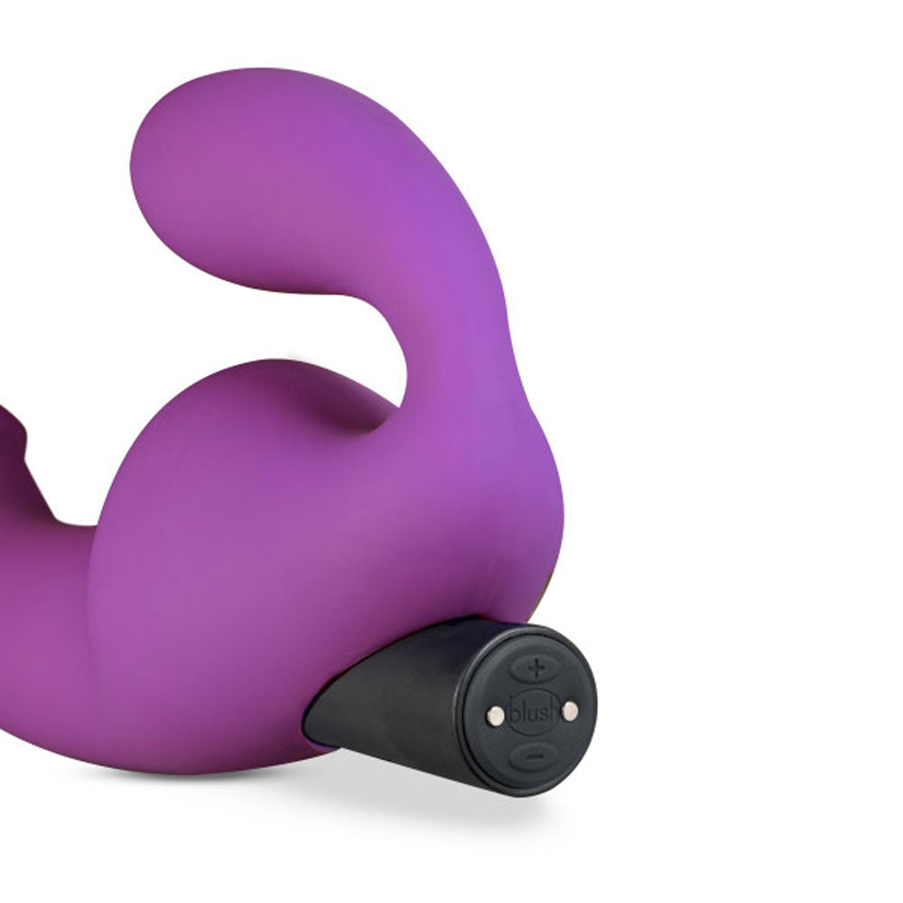 Temptasia - Cyrus - Strapless Silicone Dildo - Purple - Not Very Vanilla