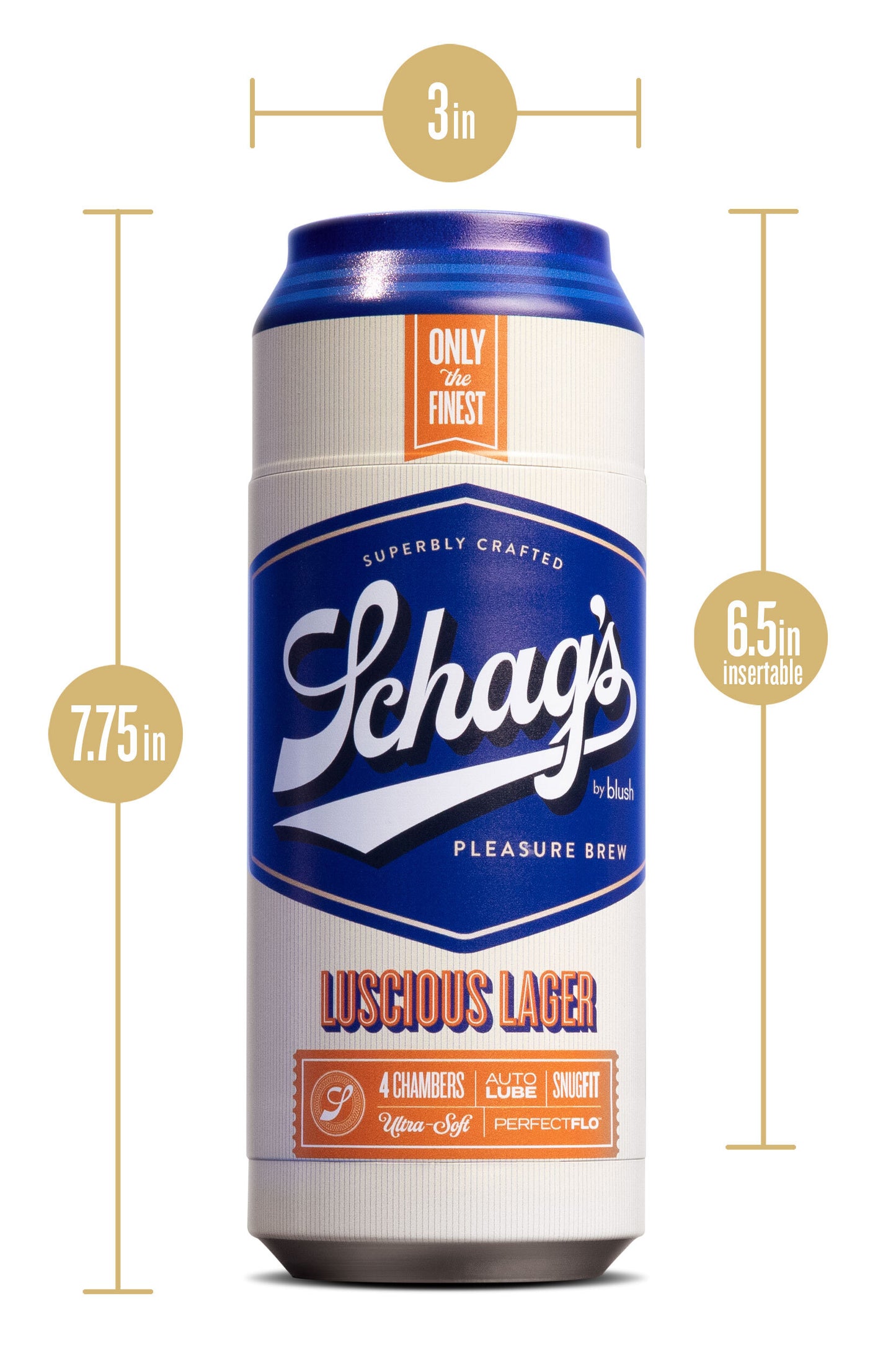 Schag's - Luscious Lager - Frosted - Not Very Vanilla