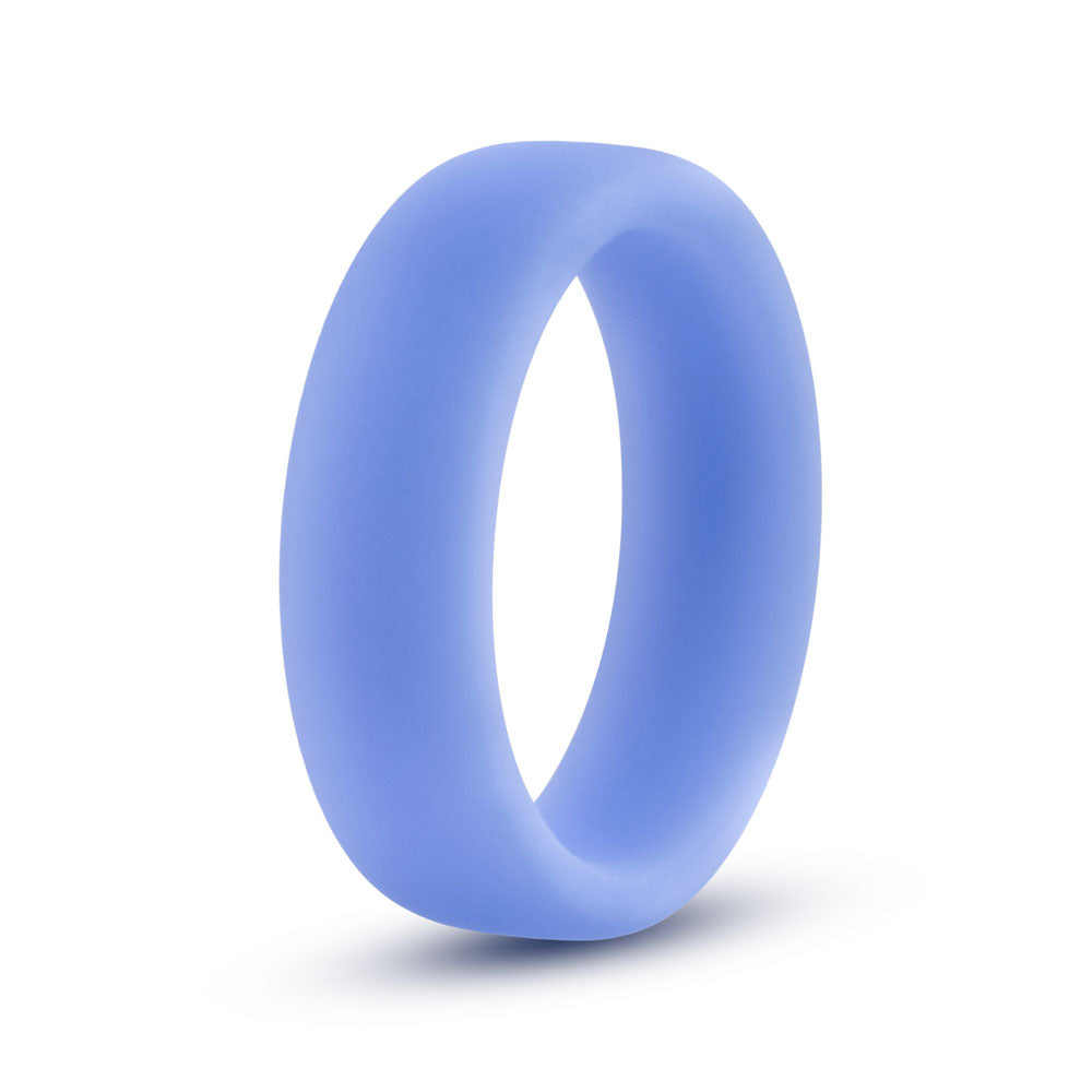 Performance - Silicone Glo Cock Ring - Blue Glow - Not Very Vanilla