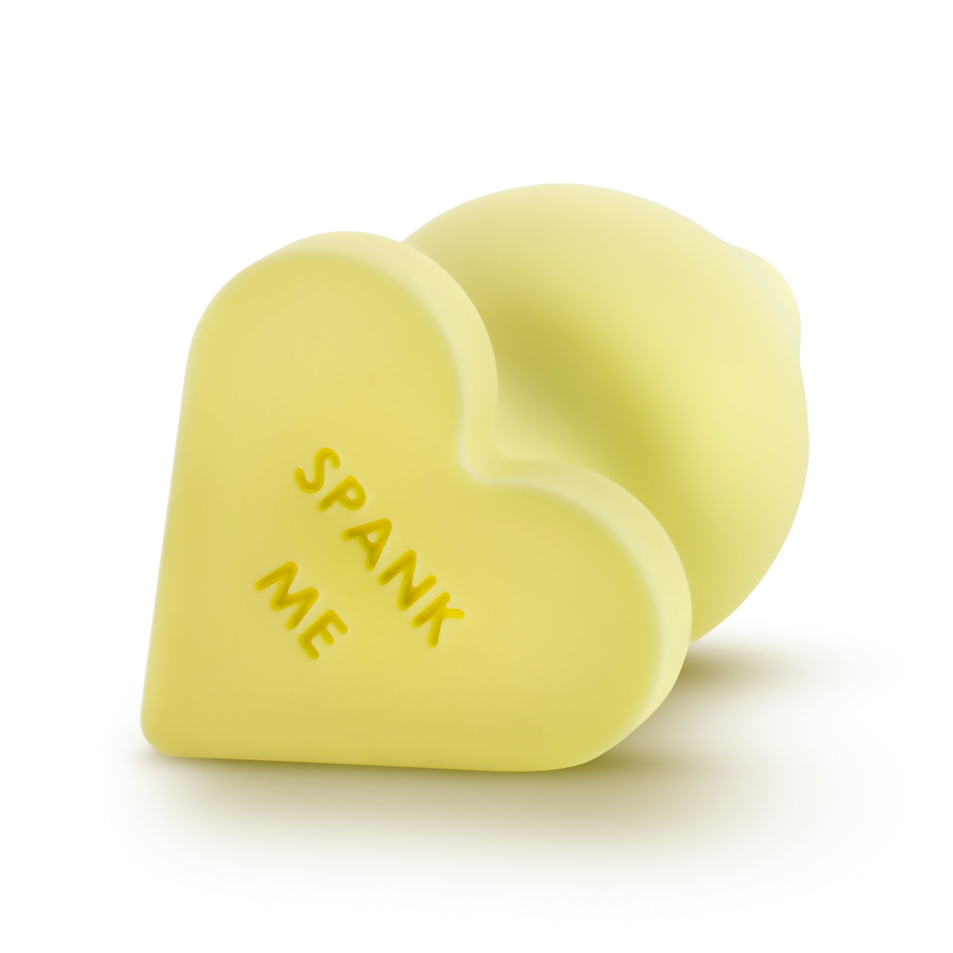 Naughty Candy Heart - Spank Me - Yellow - Not Very Vanilla