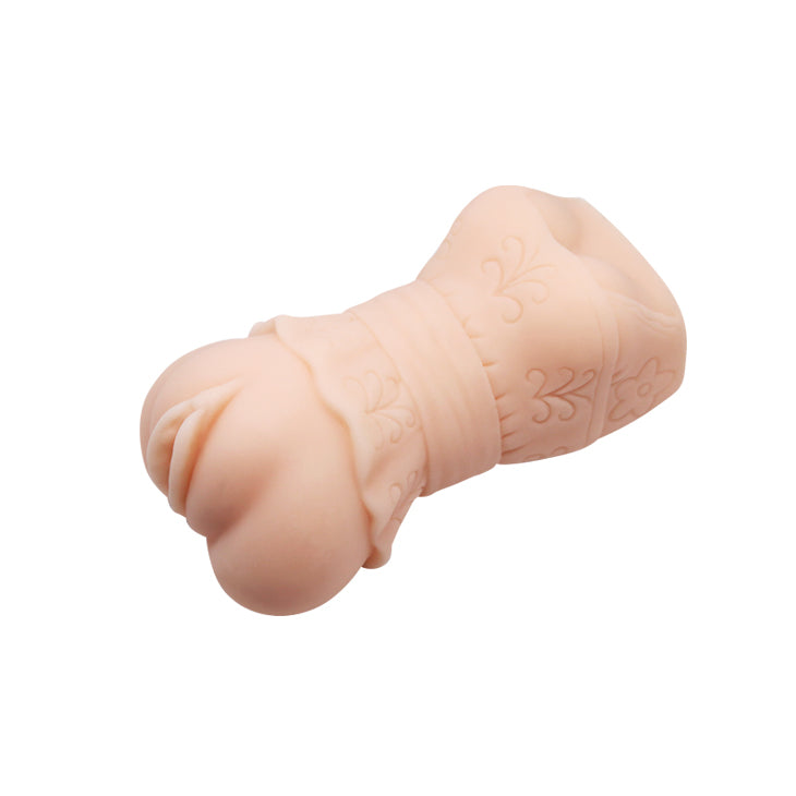 Crazy Bull No Lube Masturbator Sleeve - Realistic Pussy Skin-Like Texture - Not Very Vanilla