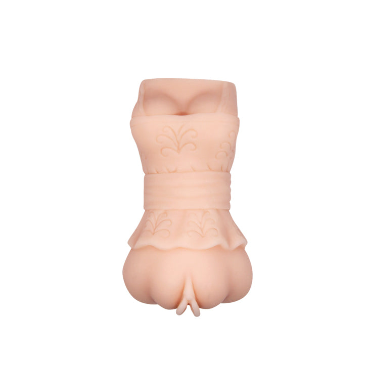 Crazy Bull No Lube Masturbator Sleeve - Realistic Pussy Skin-Like Texture - Not Very Vanilla