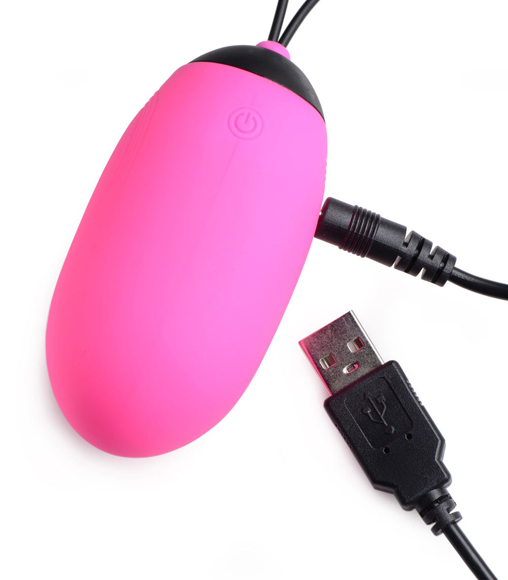 Bang XL Silicone Vibrating Egg - Pink - Not Very Vanilla