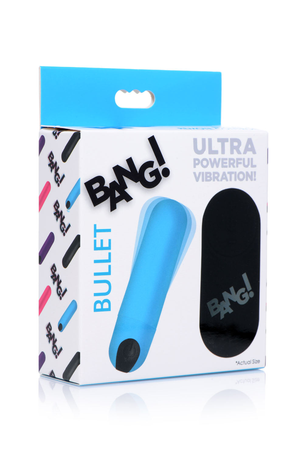 Bang Vibrating Bullet With Remote Control - Blue - Not Very Vanilla