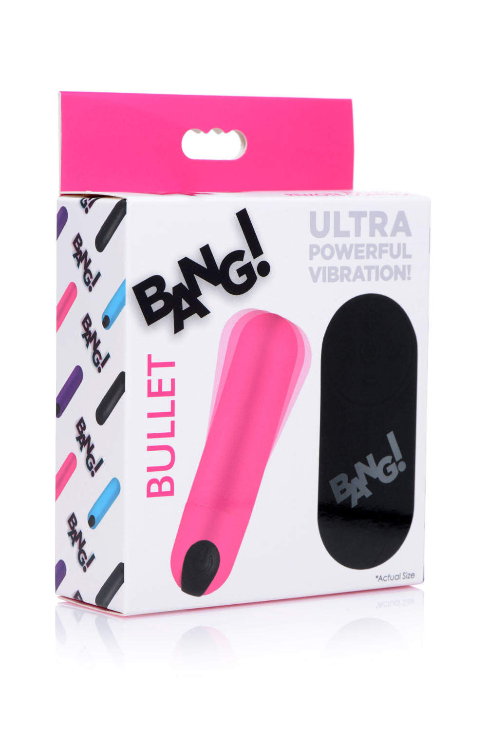 Bang Vibrating Bullet With Remote Control - Pink - Not Very Vanilla