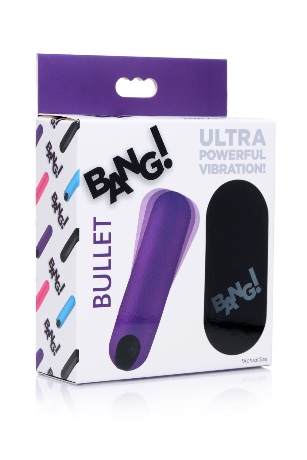 Bang Vibrating Bullet With Remote Control - Purple - Not Very Vanilla