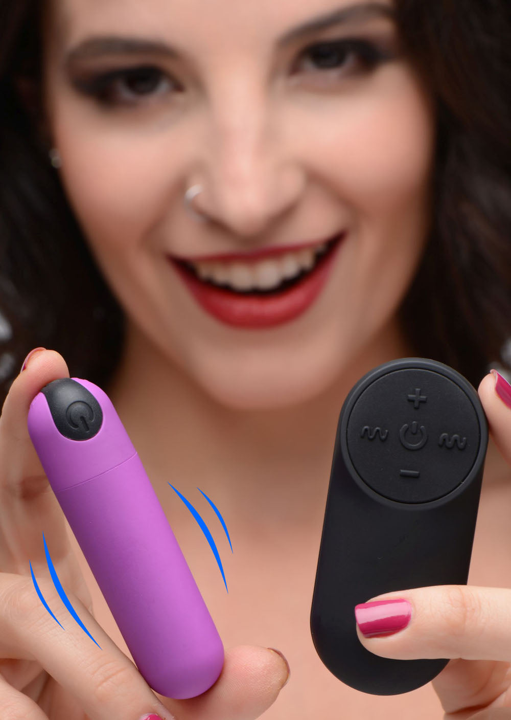 Bang Vibrating Bullet With Remote Control - Purple - Not Very Vanilla