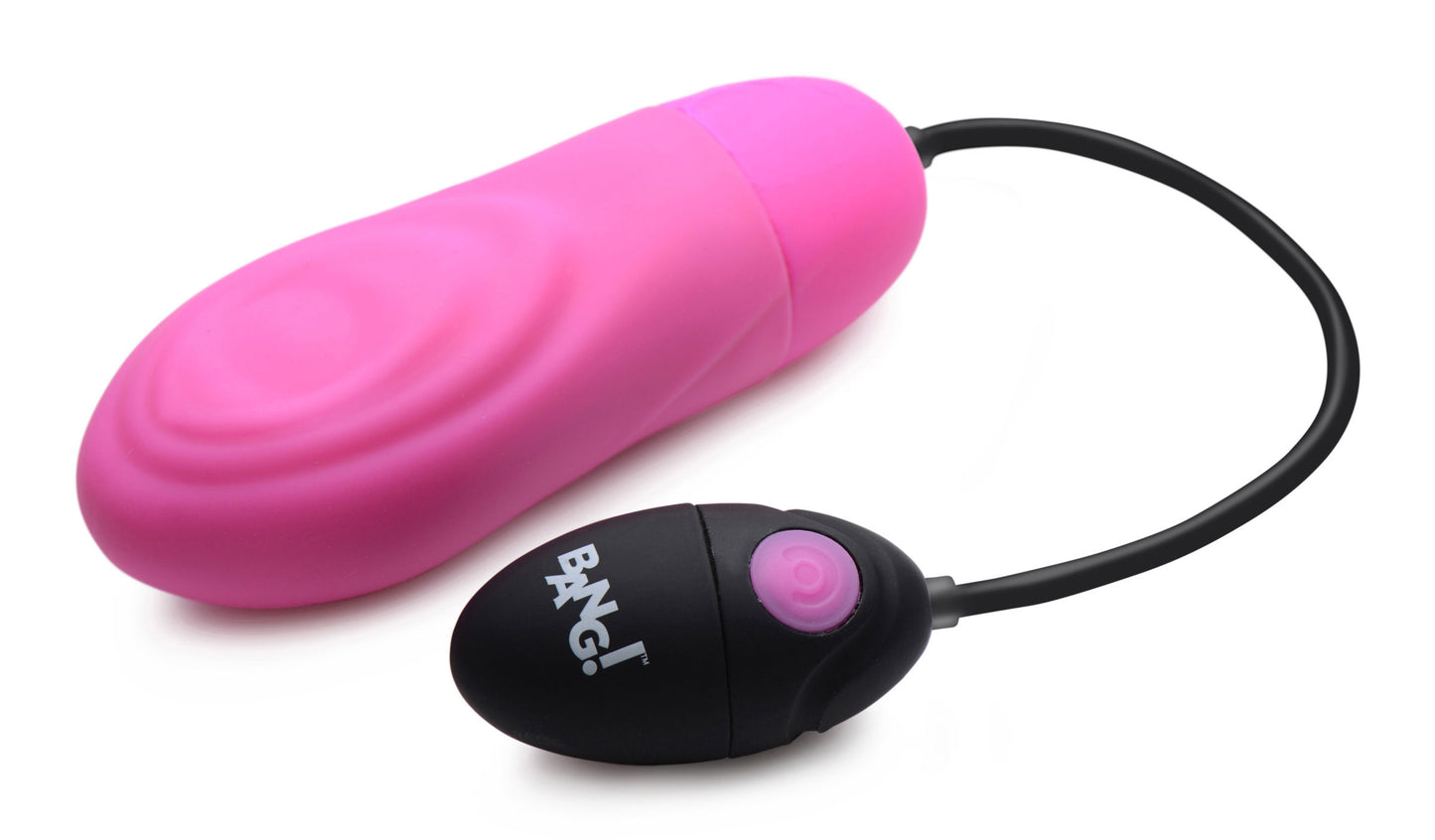 7x Pulsing Rechargeable Silicone Vibrator - Pink - Not Very Vanilla