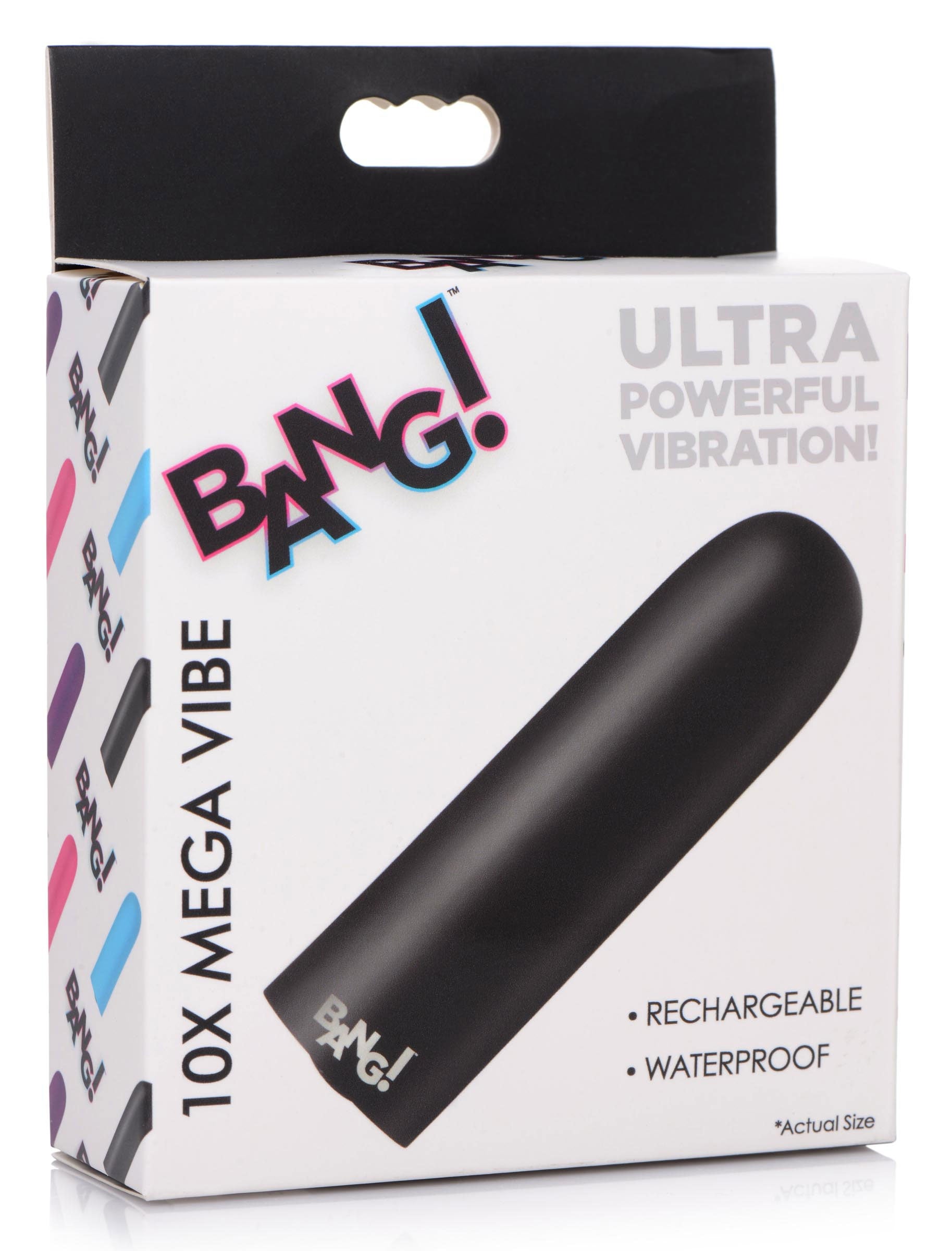 10x Mega Vibrator - Black - Not Very Vanilla