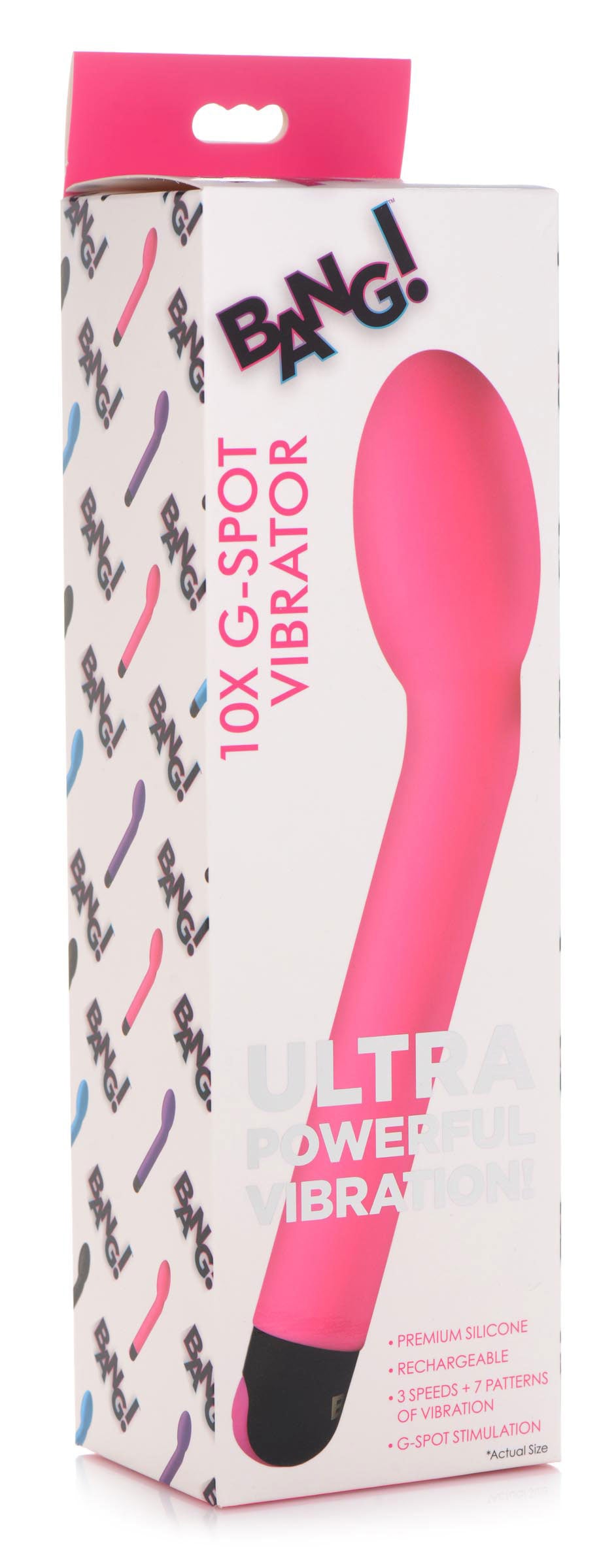 10x G-Spot Vibrator - Pink - Not Very Vanilla