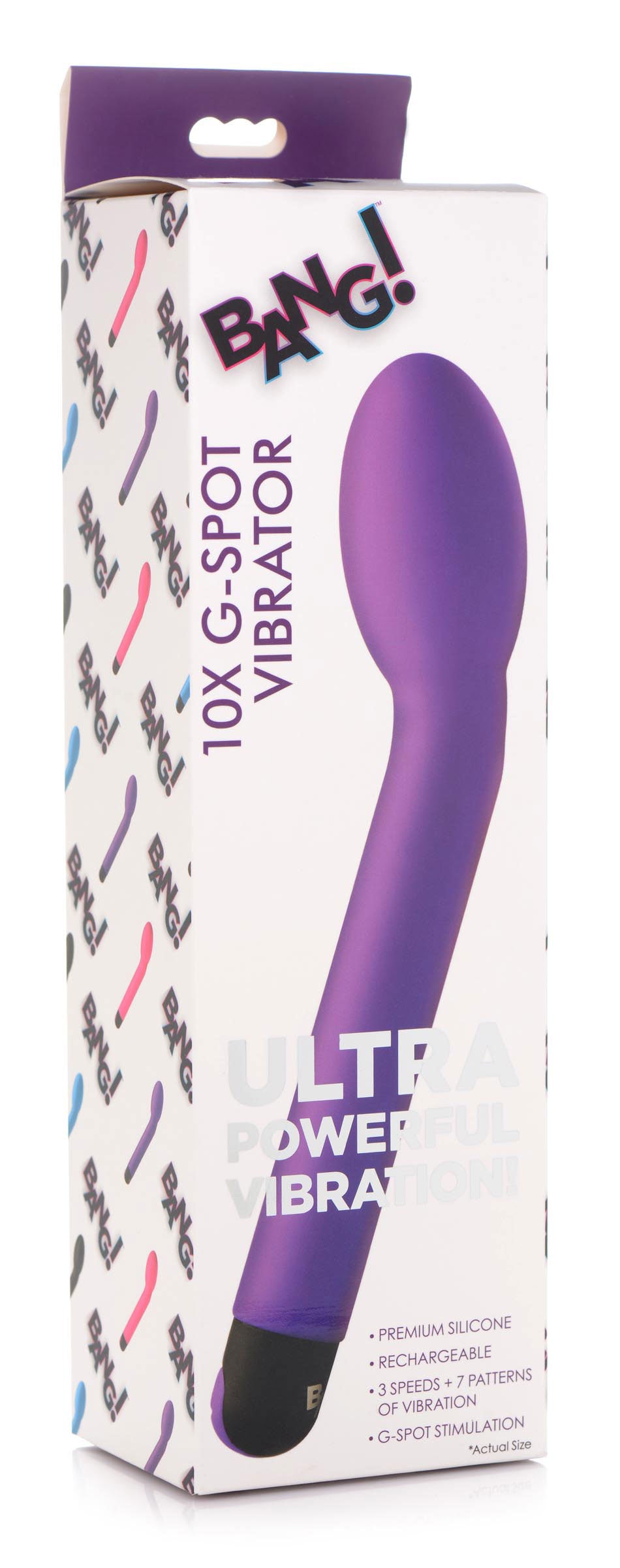 10x G-Spot Vibrator - Purple - Not Very Vanilla