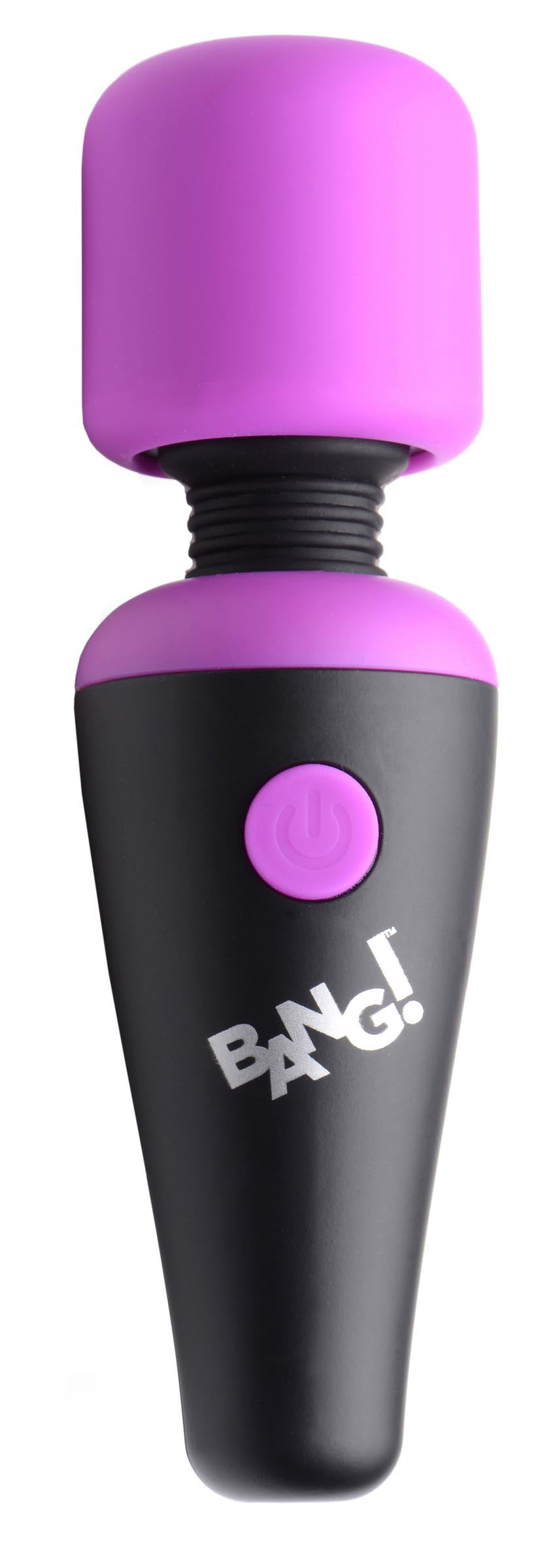 Bang - 10x Vibrating Mini Silicone Wand - Purple - Not Very Vanilla