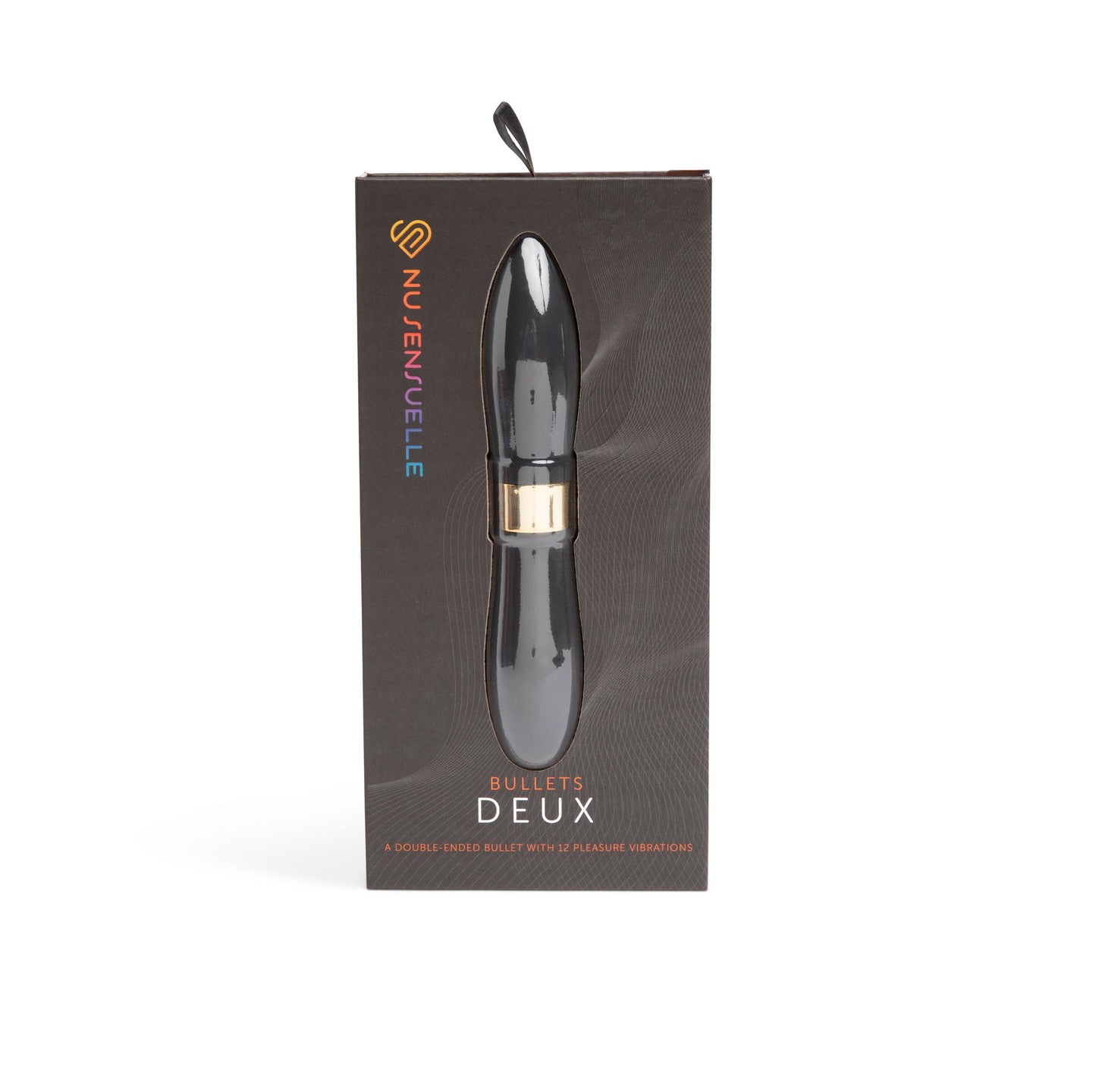 Sensuelle Double Ended Deux Bullet - Black - Not Very Vanilla