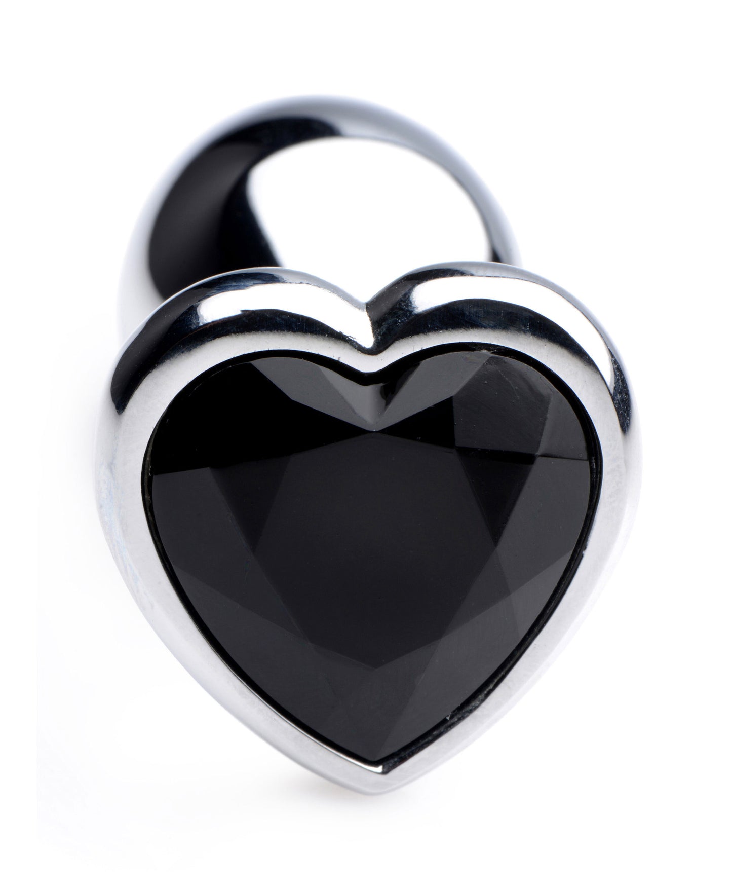 Black Heart Gem Anal Plug - Small - Not Very Vanilla