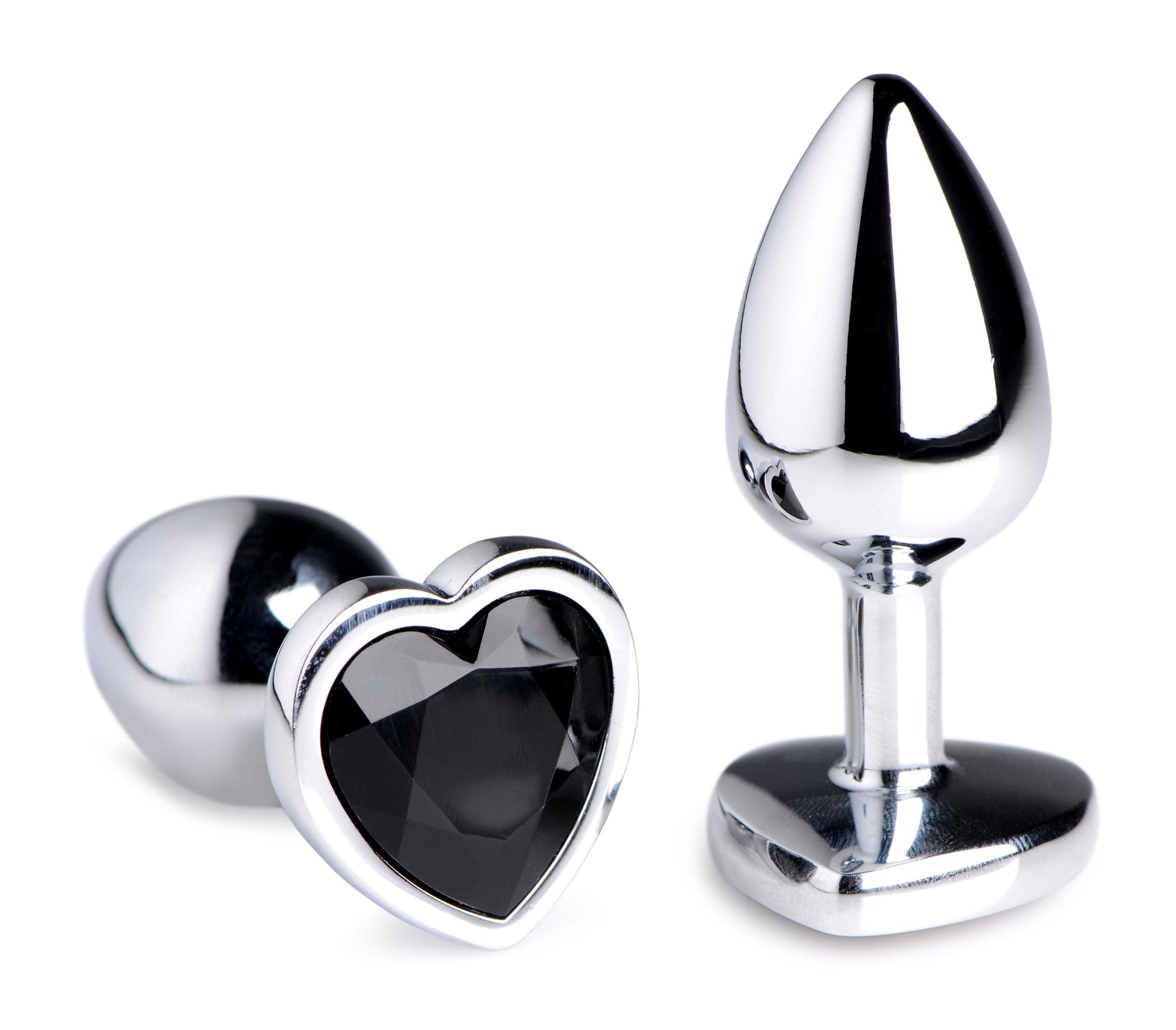 Black Heart Gem Anal Plug - Small - Not Very Vanilla