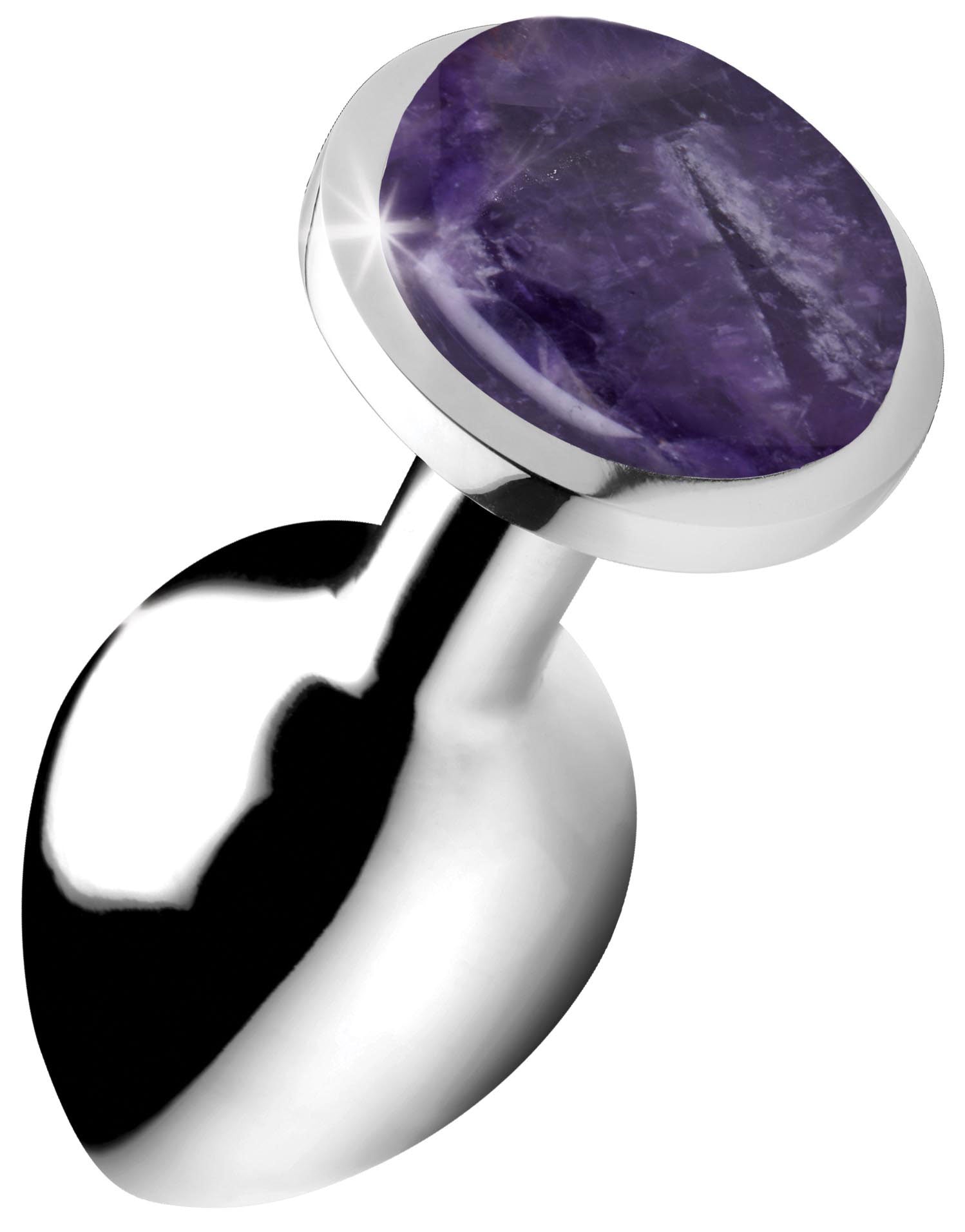 Amethyst Anal Plug - Medium - Not Very Vanilla