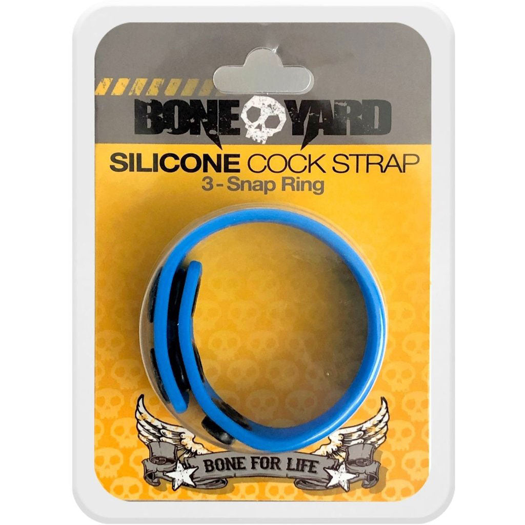 Silicone Cock Strap - Blue - Not Very Vanilla