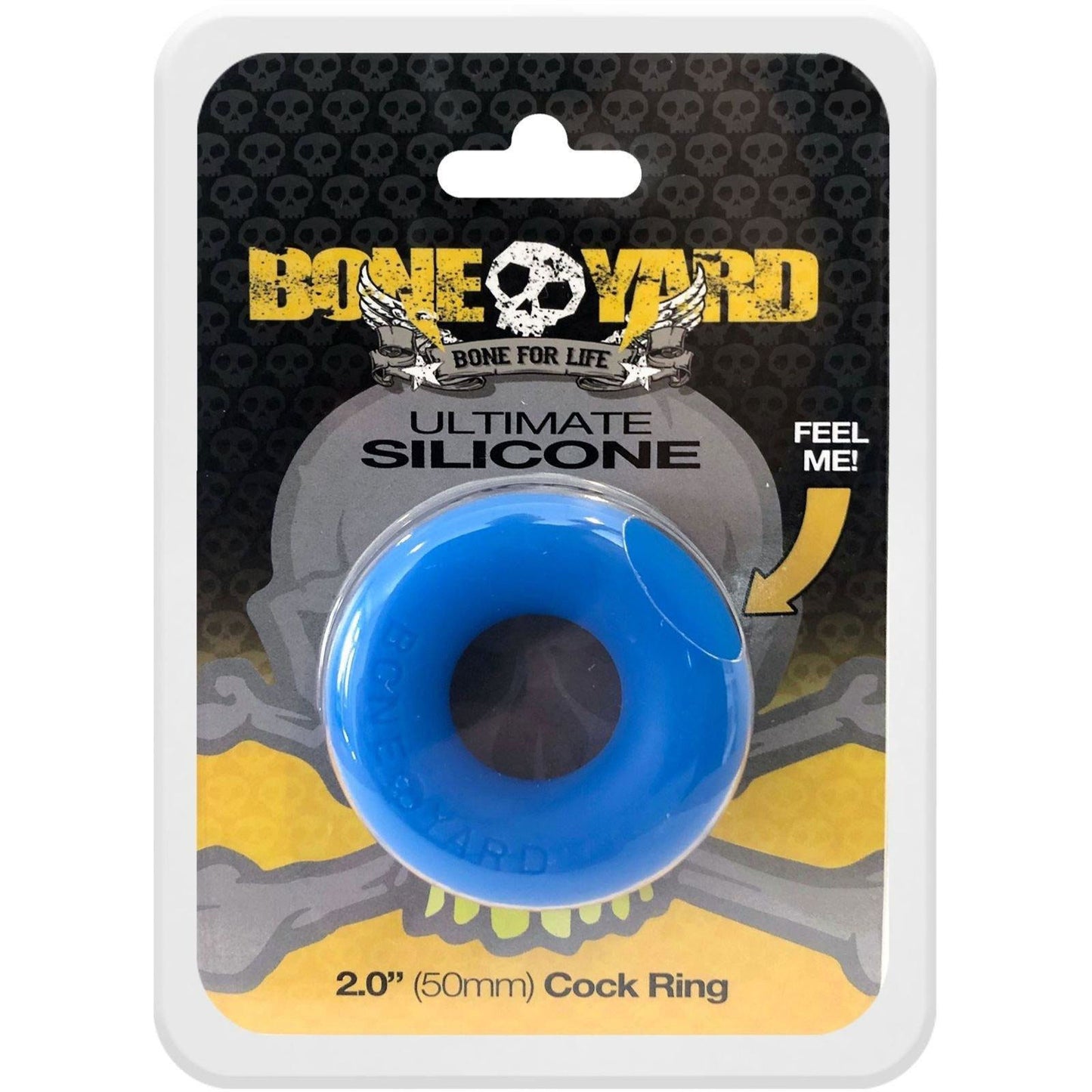 Ultimate Silicone Cock Ring - Blue - Not Very Vanilla