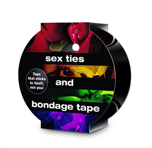 Sex Ties and Bondage Tape - Black - Not Very Vanilla