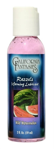 Razzels Warming Lubricant - Wild Watermelon - 2 Oz. Bottle - Not Very Vanilla