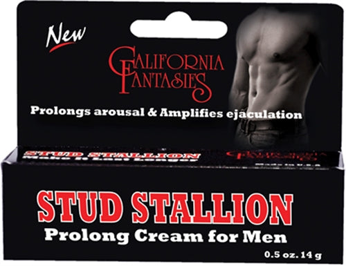 Stud Stallion - Prolong Cream for Men - 0.5 Oz. Tube - Boxed - Not Very Vanilla