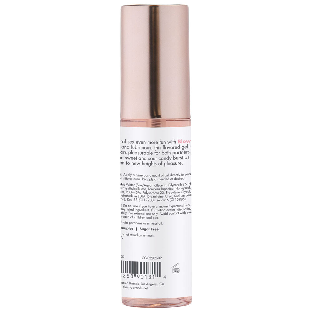 Blow Me Oral Sex Gel Berry Burst 2 Fl. Oz. - Not Very Vanilla