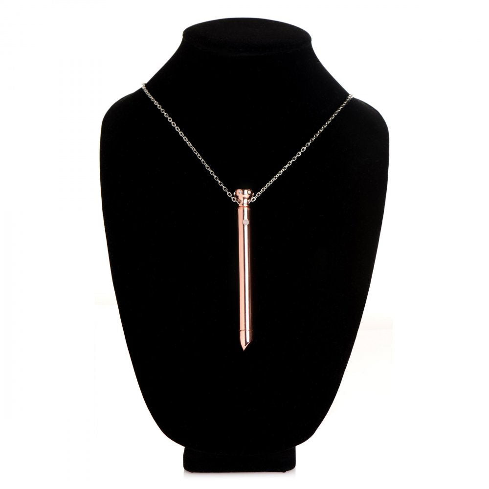 7x Vibrating Necklace - Rose Gold - Not Very Vanilla