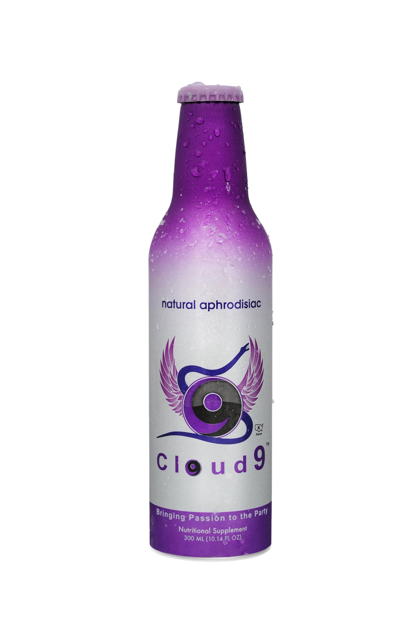 Cloud 9 Drink 10.14 Oz 24 Case Display - Not Very Vanilla