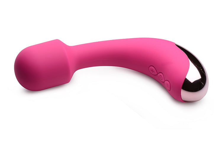 Silicone G Spot Wand - Magenta - Not Very Vanilla