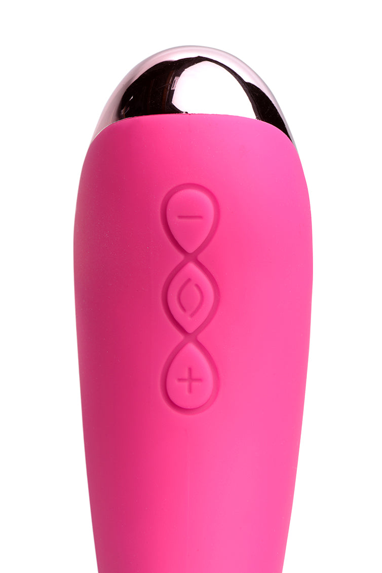 Silicone G Spot Wand - Magenta - Not Very Vanilla