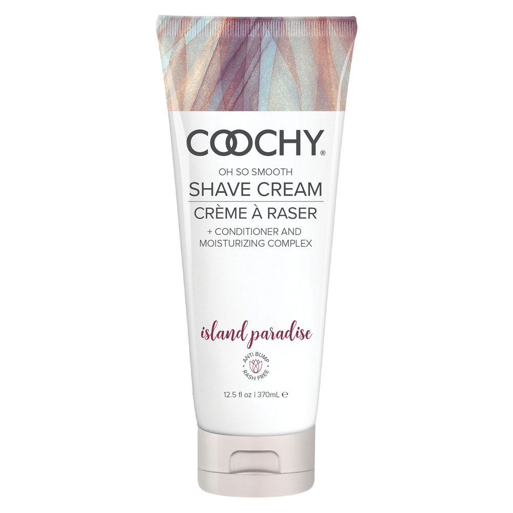 Coochy Shave Cream Island Paradise 12.5 Fl. Oz. - Not Very Vanilla