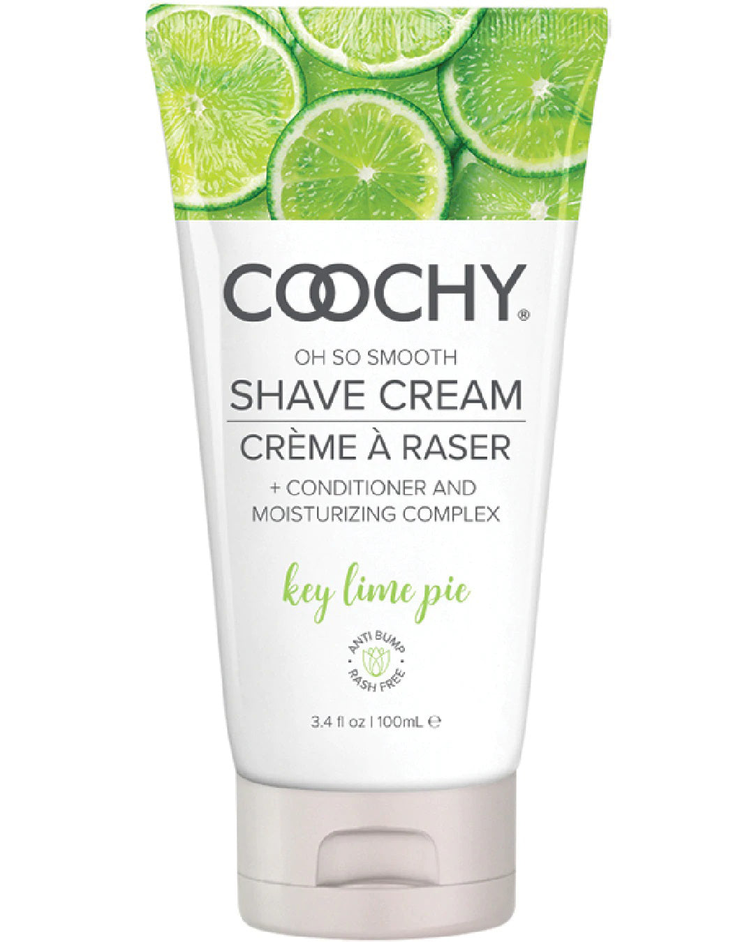 Coochy Shave Cream - Key Lime Pie - 3.4 Oz - Not Very Vanilla