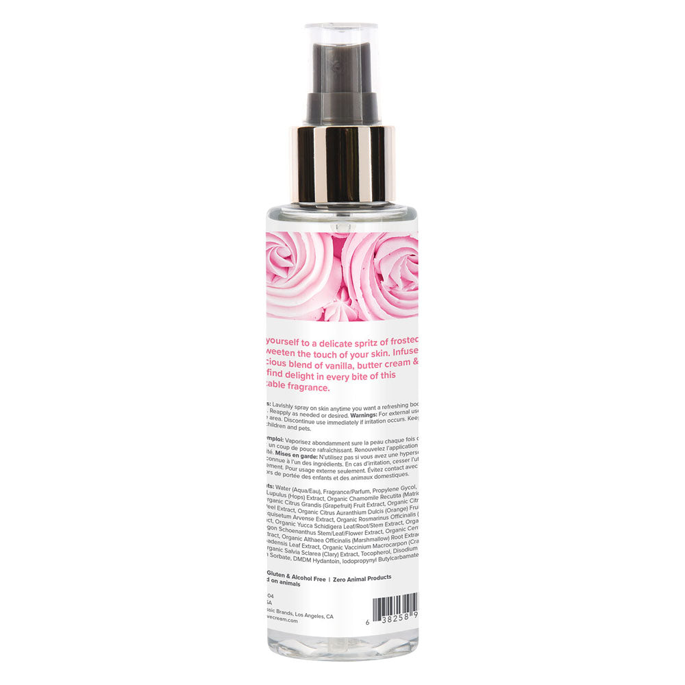 Coochy Body Mist Frosted Cake 4 Fl. Oz. 118ml - Not Very Vanilla