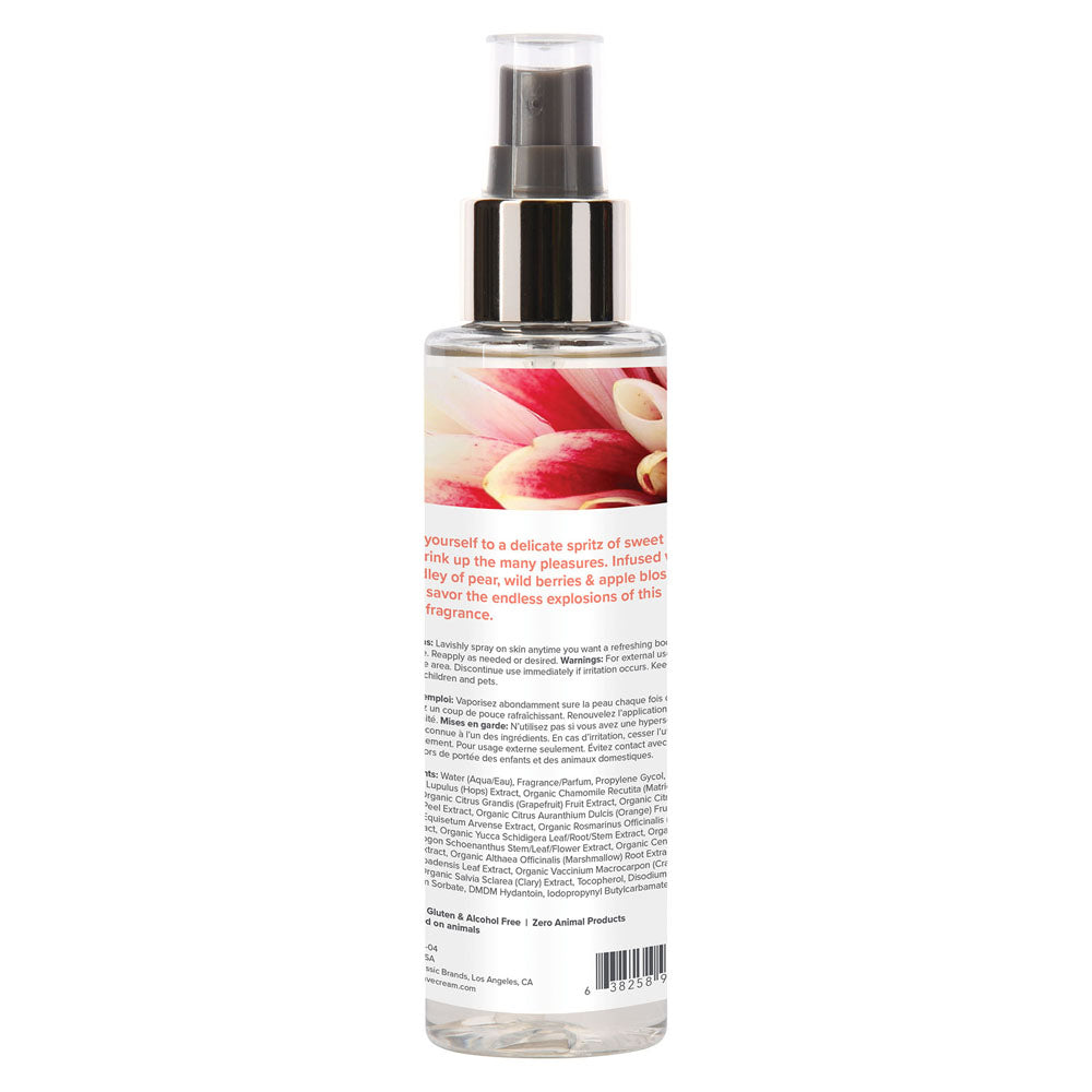 Coochy Body Mist Sweet Nectar 4 Fl. Oz. 118ml - Not Very Vanilla