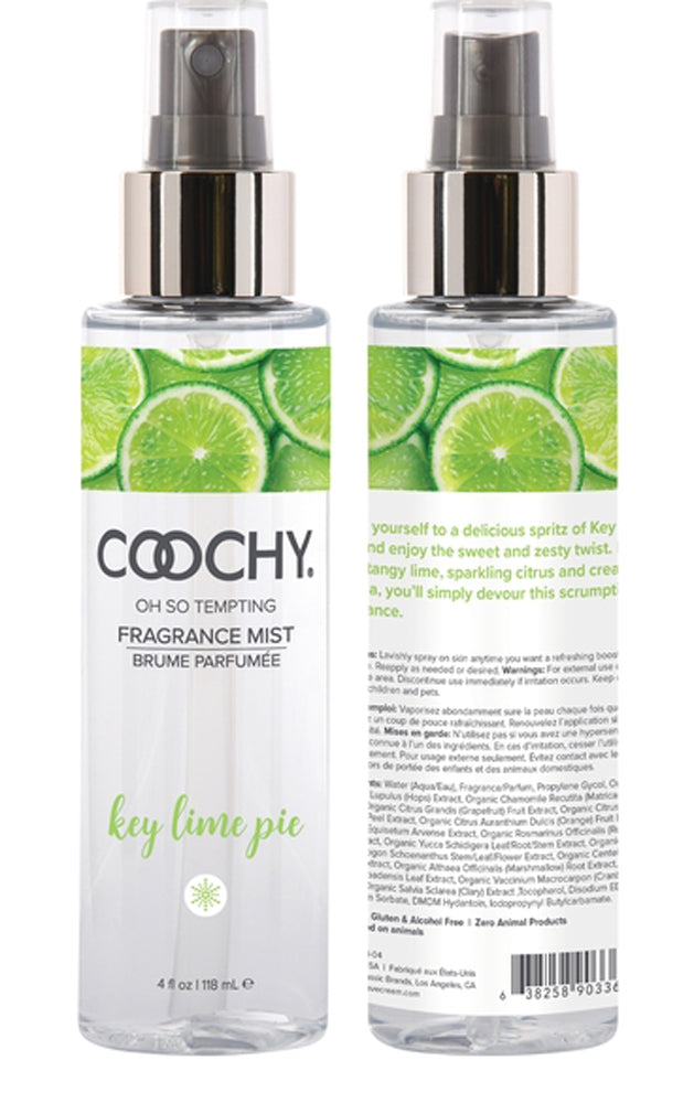 Coochy Body Mist - Key Lime Pie - 4 Oz - Not Very Vanilla