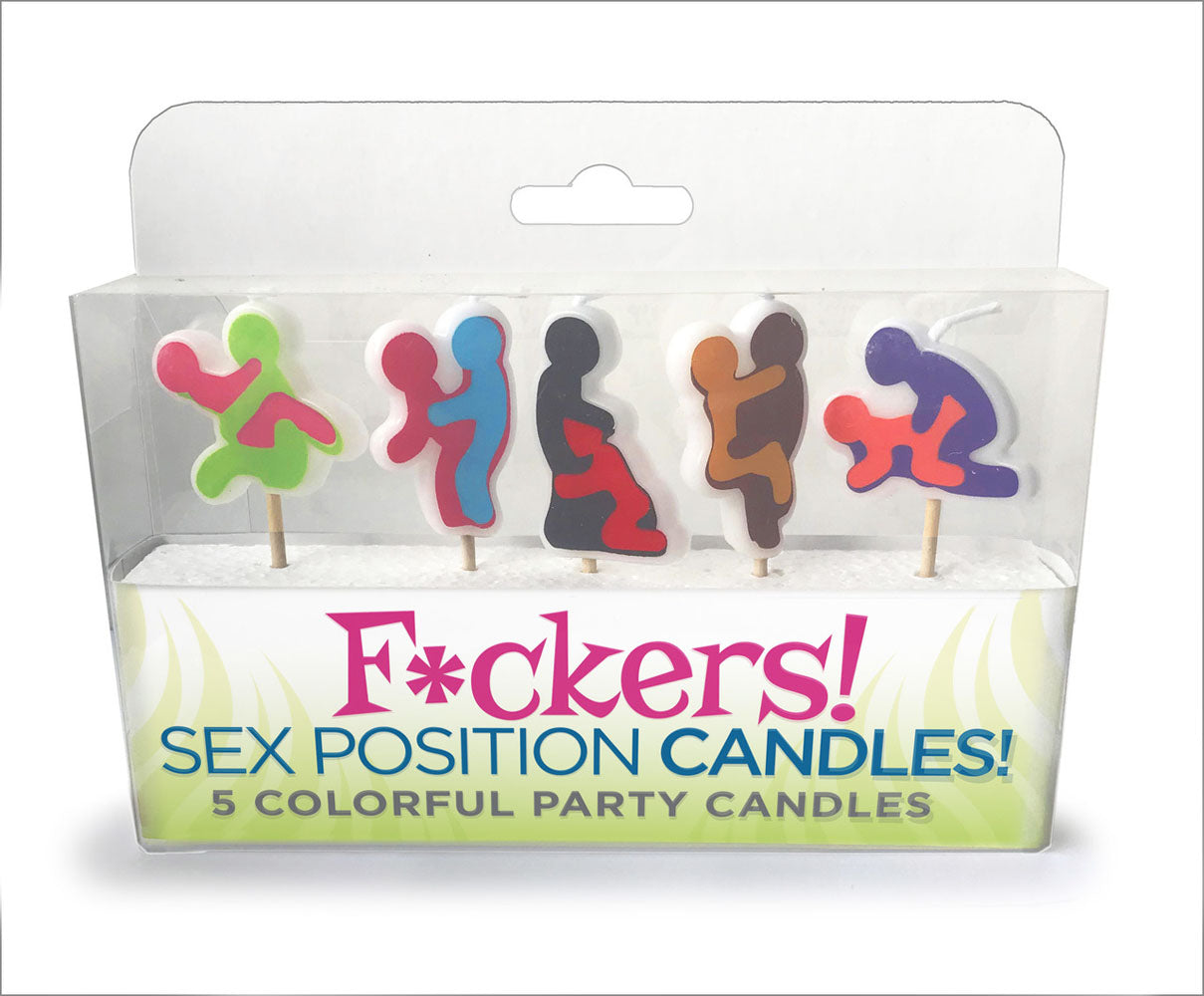 F*Ckers Sex Position Candles - Not Very Vanilla