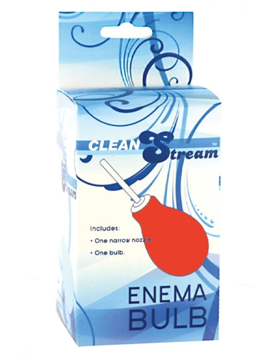 Enema Cleansing Bulb - Red - Not Very Vanilla