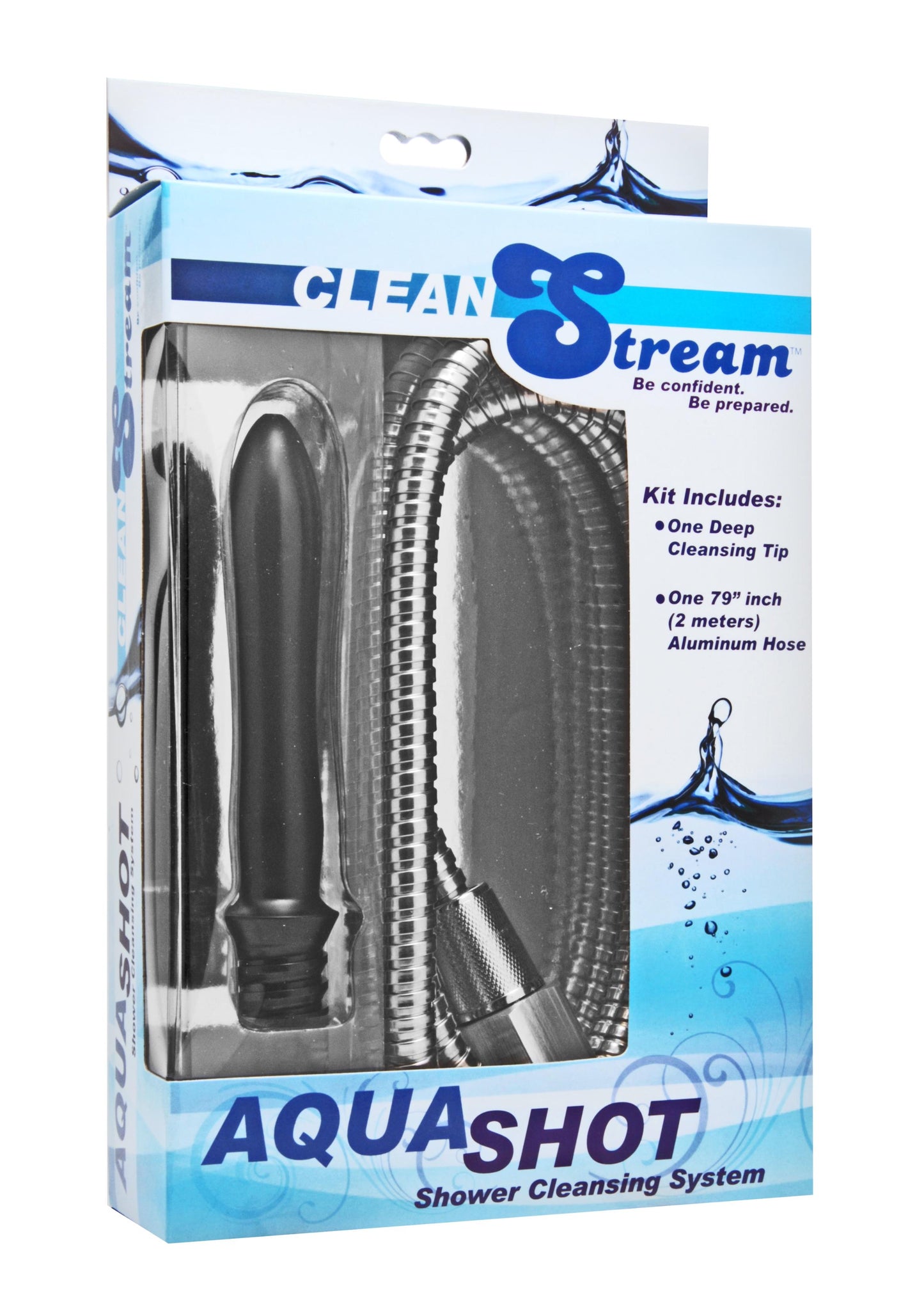 Clean Stream Aqua Shot Shower Enema Cleansing System - Not Very Vanilla